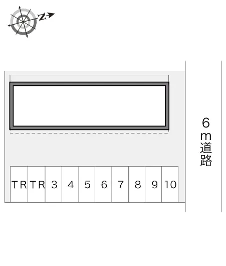 ★手数料０円★富士市荒田島町　月極駐車場（LP）